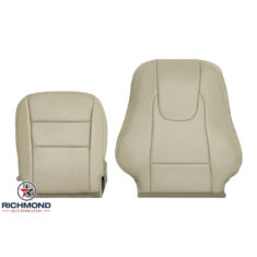 2009-2012 Ford Fusion Replacement Leather Seat Covers: Driver Side Complete, Tan
