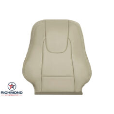 2009-2012 Ford Fusion Replacement Leather Seat Cover: Driver Side Lean Back, Tan