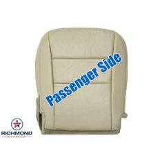 2009-2012 Ford Fusion Replacement Leather Seat Cover: Passenger Side Bottom, Tan