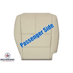 2010-2015 Honda Accord Crosstour Replacement Leather Seat Cover: Passenger Side Bottom, Tan