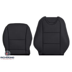 2010-2015 Chevy Camaro Z28 SS LT Replacement Leather Seat Covers: Driver Side Complete, Jet Black