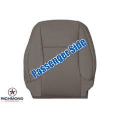 2014-2021 Lexus GX460 Replacement Perforated Leather Seat Cover: Passenger Side Lean Back, Dark Tan