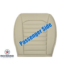 2013-2016 Ford Fusion Replacement Leather Seat Cover: Passenger Side Bottom, Tan