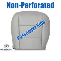 2013-2018 Toyota Avalon XLE Replacement Leather Seat Cover: Passenger Side Bottom, Gray Non-Perforated