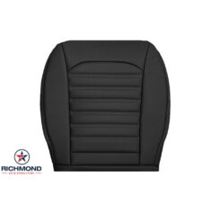 2013-2016 Ford Fusion Replacement Leather Seat Cover: Driver Side Bottom, Black