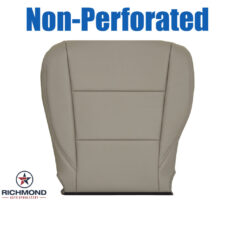 2015-2020 Toyota Sienna XLE Replacement Leather Seat Cover: Driver Side Bottom, Beige/Tan