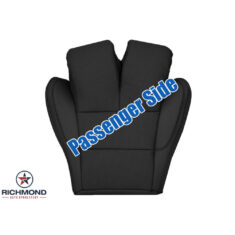 2022-2024 Lincoln Navigator Replacement Perforated Leather Seat Cover: Passenger Side Bottom, Black