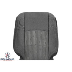 2019-2024 Dodge Ram 2500 SLT Big Horn/Lone Star Replacement Cloth Seat Cover: Driver Side Lean Back, Gray