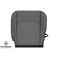 2019-2024 Dodge Ram 2500 SLT Big Horn/Lone Star Replacement Cloth Seat Cover: Driver Side Bottom, Gray