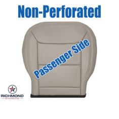 2020-2024 Ford Explorer XLT Replacement Leather Seat Cover: Passenger Side Bottom, Tan Non-Perforated
