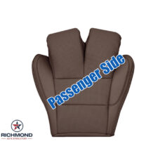 2022-2024 Lincoln Navigator Replacement Perforated Leather Seat Cover: Passenger Side Bottom, Roast Brown