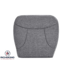 1992-1993 Ford F-250 XLT Replacement Cloth Seat Cover: Driver Side Bottom, Gray Cloth 50/50