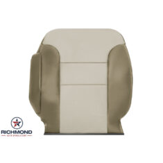 1999-2000 Chevy Tahoe Z71 Limited Replacement Leather Seat Cover: Driver Side Lean Back, 2-Tone Tan