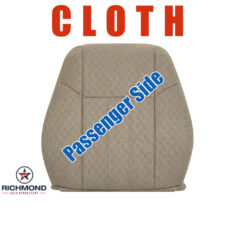 1999-2001 Jeep Cherokee Classic Replacement Cloth Seat Cover: Passenger Side Lean Back, Tan Camel