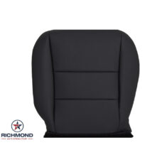 2005-2008 Acura RL Replacement Leather Seat Cover: Driver Side Bottom, Black Perforated