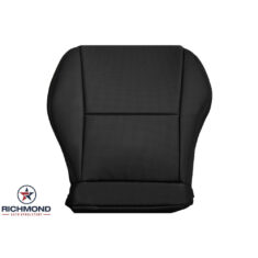 2002-2004 Acura RSX Type-S Replacement Leather Seat Cover: Driver Side Bottom, Black