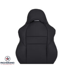 2005-2006 Acura RSX Type-S Replacement Leather Seat Cover: Driver Side Lean Back, Black