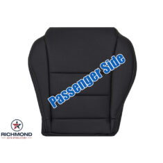 2005-2006 Acura RSX Type-S Replacement Leather Seat Cover: Passenger Side Bottom, Black