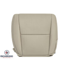 2004 Acura TL Replacement Leather Seat Cover: Driver Side Bottom, Tan Perforated