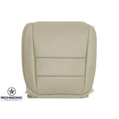 2005-2008 Acura TL Replacement Leather Seat Cover: Driver Side Bottom, Tan Perforated