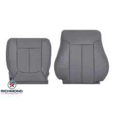 2011-2016 Ford F-250 XL Replacement Vinyl Seat Covers: Driver Side Complete, Gray