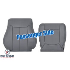 2011-2016 Ford F-250 XL Replacement Vinyl Seat Covers: Passenger Side Complete, Gray