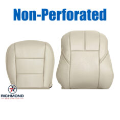 2013-2018 Toyota Avalon XLE Replacement Leather Seat Covers: Driver Side Complete, Tan Non-Perforated