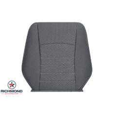 2013-2018 Dodge Ram 2500 SLT Replacement Cloth Seat Cover: Driver Side Lean Back, Gray w/Alloy Center