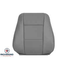 2017-2022 Ford F-250 XL Replacement Vinyl Seat Cover: Driver Side Lean Back, Gray