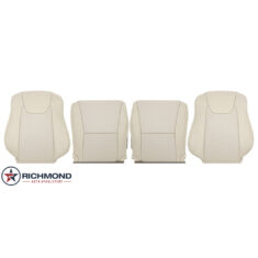 2010-2015 Lexus RX350 RX450h Replacement Leather Seat Covers: Driver & Passenger Complete, Tan Perforated