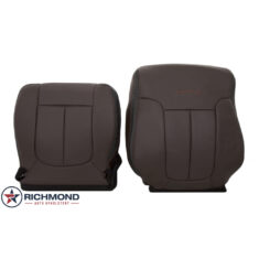 2009-2012 Ford F-150 Platinum Edition Replacement Leather Seat Covers: Driver Side Complete, Sienna Brown Perforated