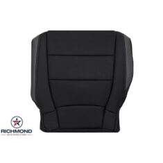 2017-2020 Ford F-150 RAPTOR Replacement Perforated Leather Seat Cover: Driver Side Bottom, Black