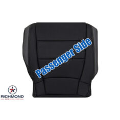 2017-2020 Ford F-150 RAPTOR Replacement Perforated Leather Seat Cover: Passenger Side Bottom, Black