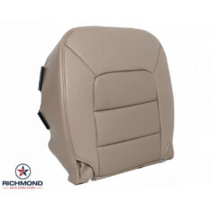 2005-2006 Ford Expedition Limited Replacement Leather Seat Cover: Driver Side Bottom, Tan Perforated