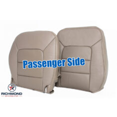 2005-2006 Ford Expedition Limited Replacement Leather Seat Covers: Passenger Side Complete, Tan Perforated