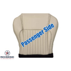 2004-2005 Ford Thunderbird Replacement Leather Seat Cover: Passenger Side Bottom, Light Oak Tan