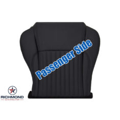 2004-2005 Ford Thunderbird Replacement Leather Seat Cover: Passenger Side Bottom, Black