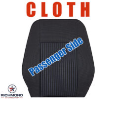 2014-2019 Ford Transit 150 250 350 Van Replacement Cloth Seat Cover: Passenger Side Lean Back, Black