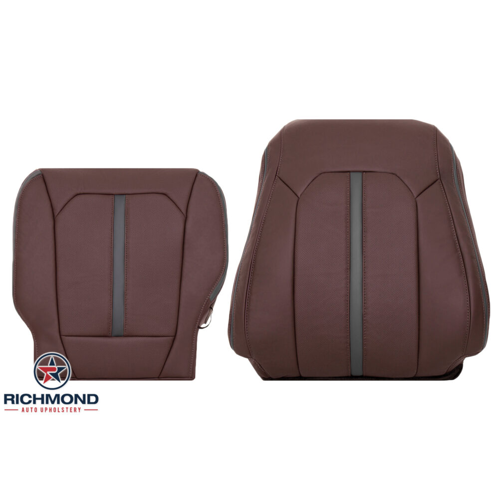 2018 Ford F-150 Platinum Edition Replacement Leather Seat Covers