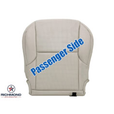 2010-2013 Lexus GX460 Replacement Perforated Leather Seat Cover: Passenger Side Bottom, Off White Perforated