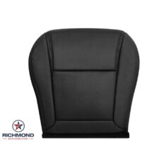 2003-2005 Honda Pilot Replacement Leather Seat Cover: Driver Side Bottom, Black Perforated