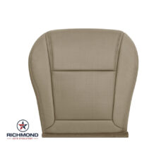 2003-2005 Honda Pilot Replacement Leather Seat Cover: Driver Side Bottom, Saddle Tan Perforated