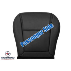 2003-2005 Honda Pilot Replacement Leather Seat Cover: Passenger Side Bottom, Black Perforated