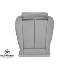 2007-2008 Infiniti G35 Sport Sedan 4-Door Replacement Leather Seat Cover: Driver Side Bottom, Gray Perforated
