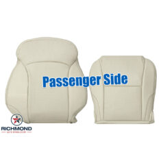 2006-2013 Lexus IS250 IS350 4-Door Sedan Replacement Leather Seat Covers: Passenger Side Complete, Tan Perforated