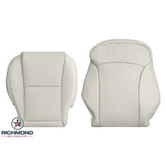2010-2015 Lexus IS250C IS350C 2-Door Coupe Replacement Leather Seat Covers: Driver Side Complete, Off White Perforated