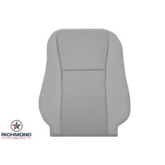 2007-2012 Lexus LS600 Replacement Leather Seat Cover: Driver Side Lean Back, Gray Perforated