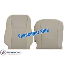 2007-2012 Lexus LS600 Replacement Leather Seat Covers: Passenger Side Complete, Cashmere Tan Perforated