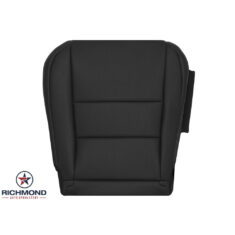 2014-2020 Lexus IS200t IS250 IS300 IS350 4-Door Sedan Replacement Leather Seat Cover: Driver Side Bottom, Black Perforated