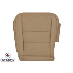 2014-2020 Lexus IS200t IS250 IS300 IS350 4-Door Sedan Replacement Leather Seat Cover: Driver Side Bottom, Flaxen Tan Perforated